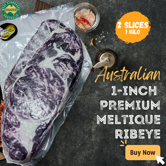 AUS 1-inch Premium Meltique Ribeye (Frozen)