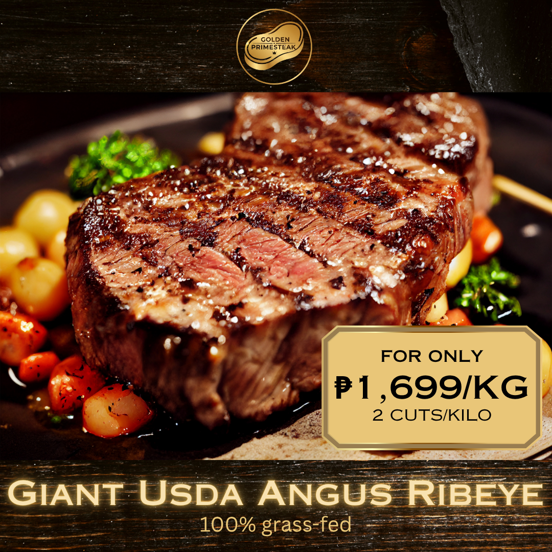 GIANT USDA Angus Ribeye (Frozen)
