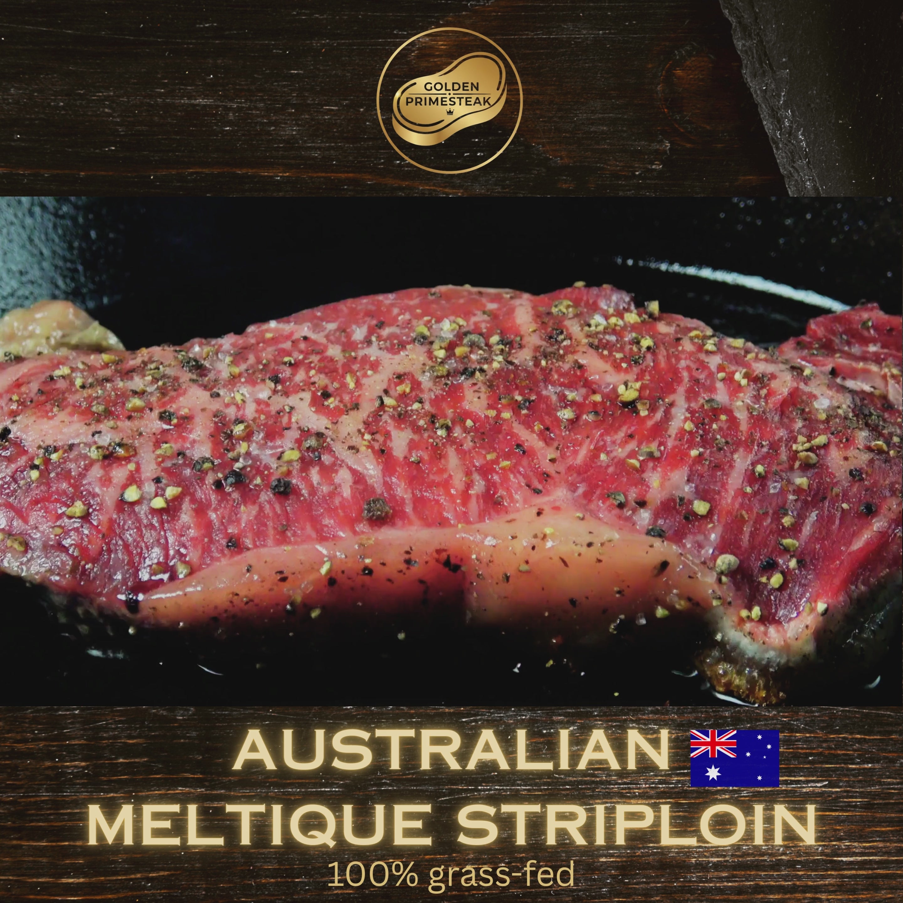 Australian Meltique Striploin (Frozen)